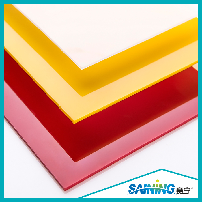  Colors Acrylic Polycarbonate Solid Sheet, Solid Flat Polycarbonate Sheet