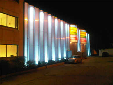 Application of PC panel in lighting industry 